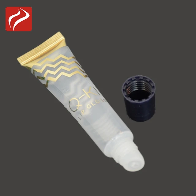 Plastic tube custom lip gloss containers make your own lipstick lip balm tube