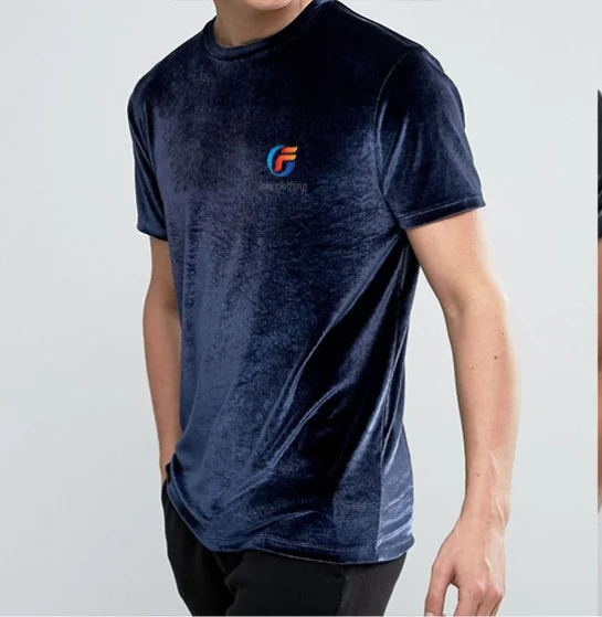 2024 Summer New Velvet Short sleeved T-shirt for Men and Women, Fashion and Simplicity for Couples