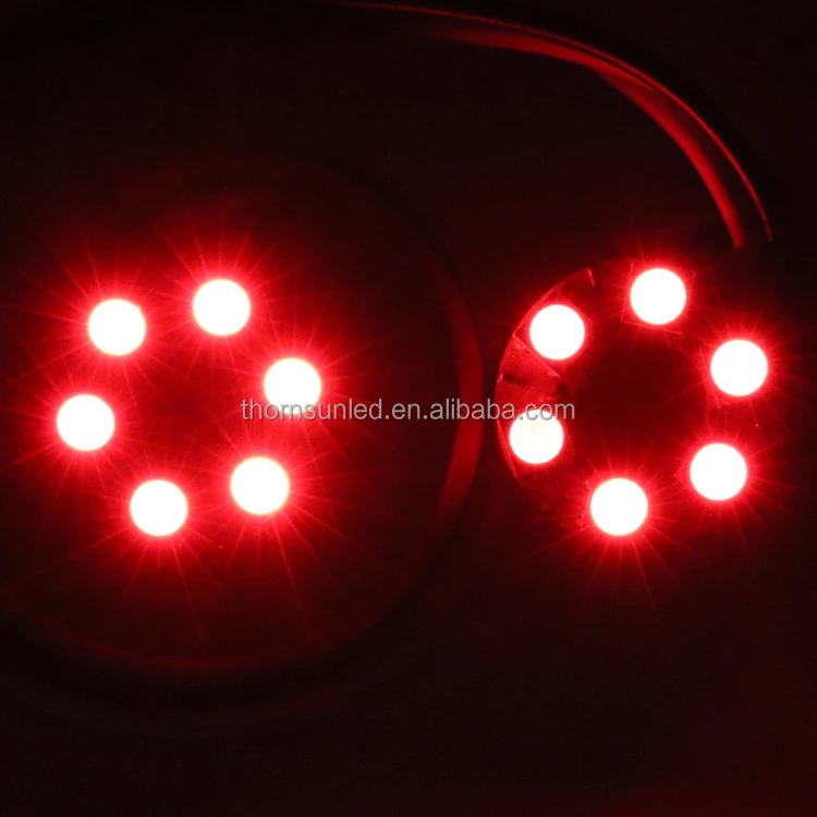 
drop ship rgb 6 led sk6812 led halo ring white pcb 5v ws2812 led ring for decoration 