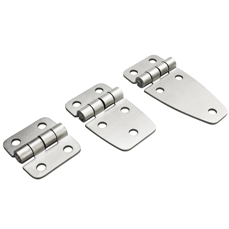 Surface Mount Butt Hinge  stainless steel  Metal Hinge for server cabinet  folding door hinge
