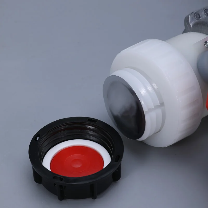 Good Quality Dn60 80mm Ball Valve With Coarse Thread Manufacture PP Material  For IBC Tank Container Water Drain Tank Adapter