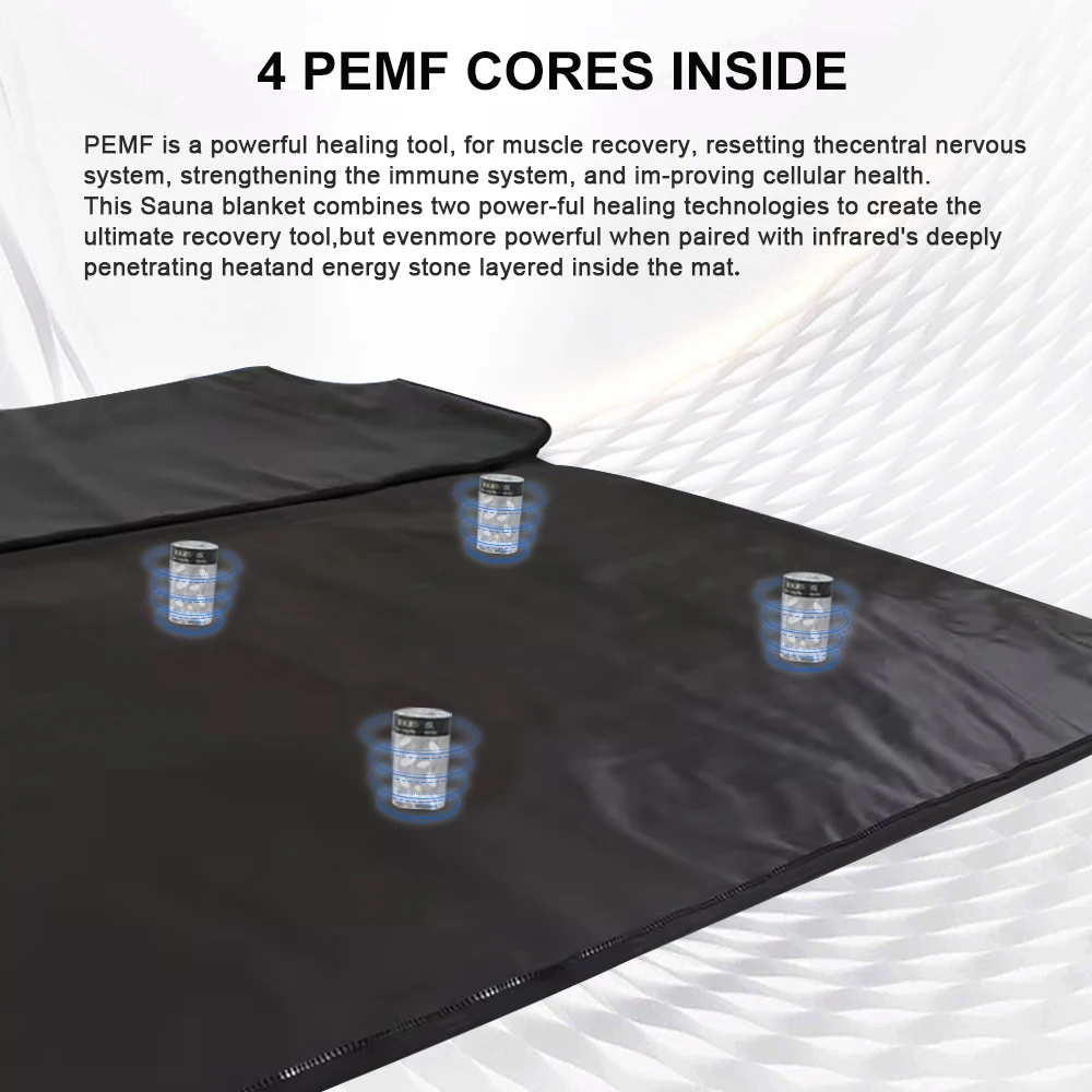 Reliable B106 New Product Ideas Fir Sauna Heating Blanket low Pemf Infrared Sauna Blanket