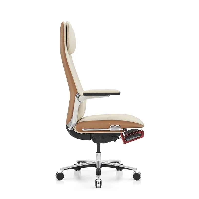 high end office furniture genuine top grain leather office chairs for boss and manager