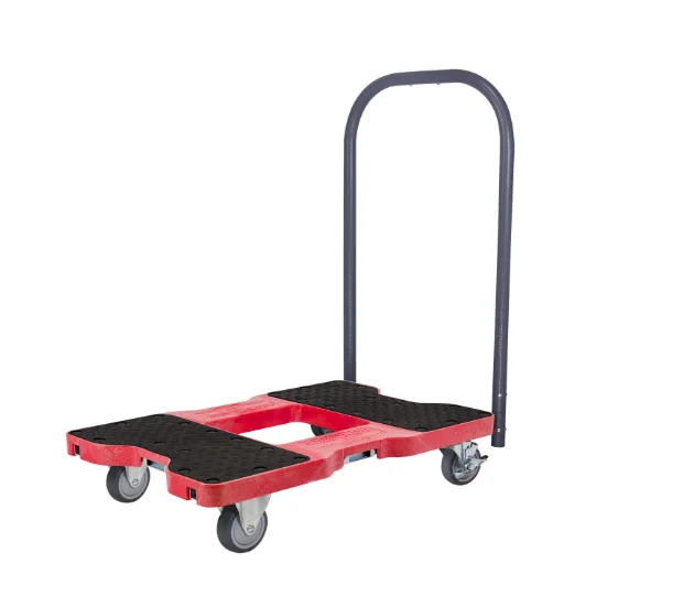 
1200 LB Professional E-Track Push CART Dolly RED 