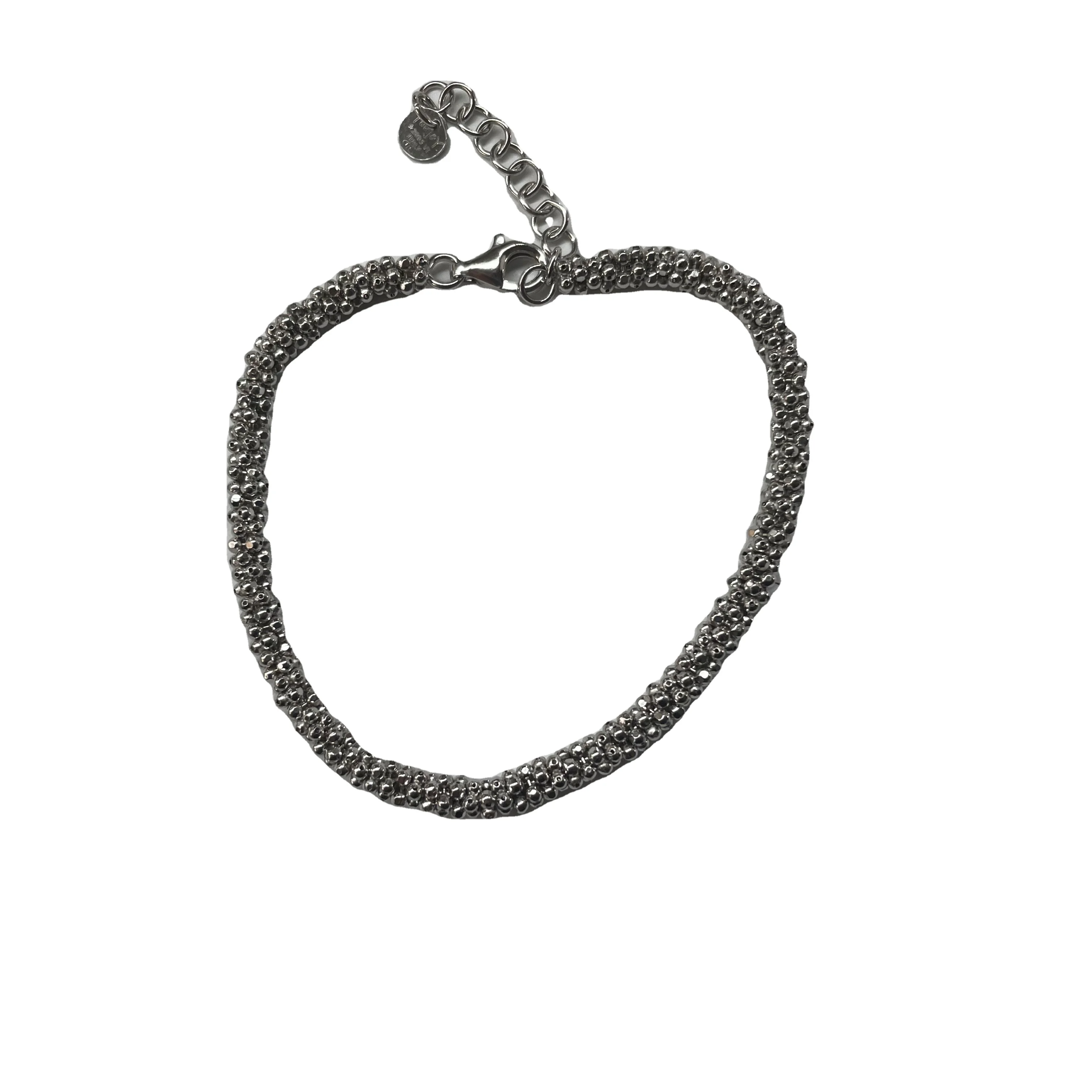 The Best Quality Unisex Luxury Bracelet Fashion Silver Wrap Bracelets Rhodium Plated Jewelry Bracelets