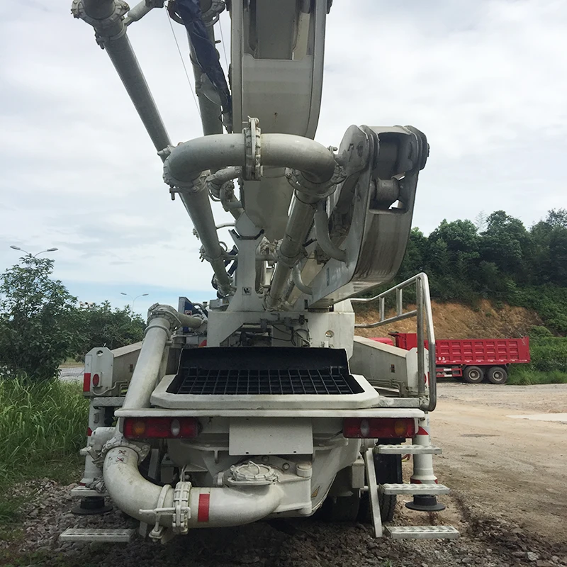 Camiones Usados Mezclador Used Isuzu Concrete Placing Pump Trucks 37m For Sale