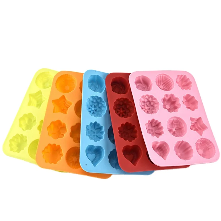 Custom design Baking Sustainable baking decoratative Tools Silicone Baking Cake Molds Chocolate Food grade Mold Tray
