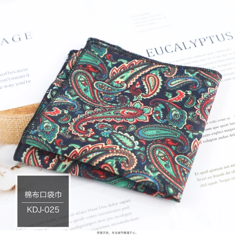 pocket square packaging mens custom handkerchiefs cotton hanky handkerchief in a box for man