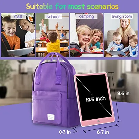 LCD Writing Tablet, Erasable and Reusable Doodle Board Colorful Drawing and Tablet Kids Writing Pad