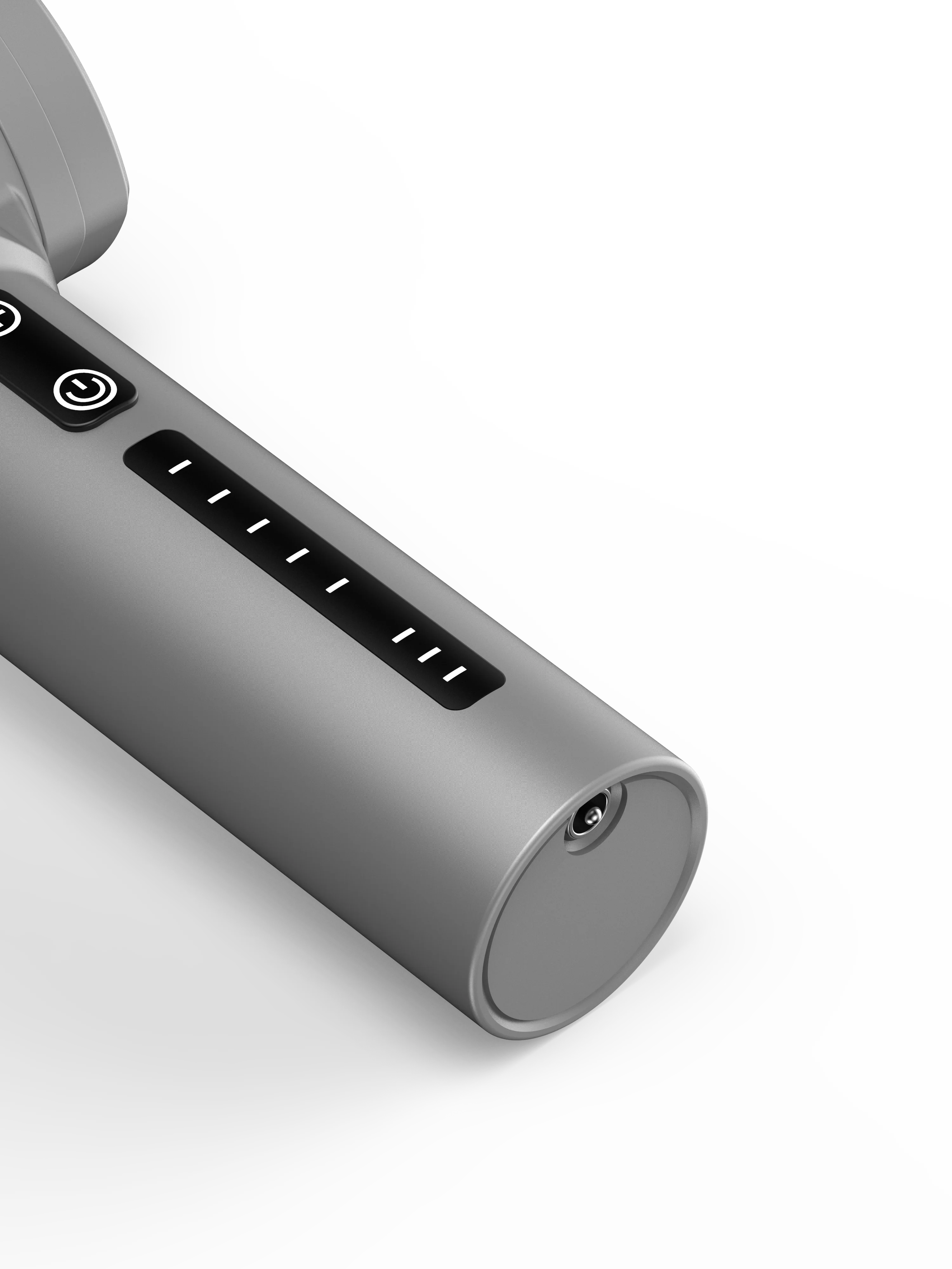 Handheld Body Relax Muscle luxury  silver massage gun for massage therapy