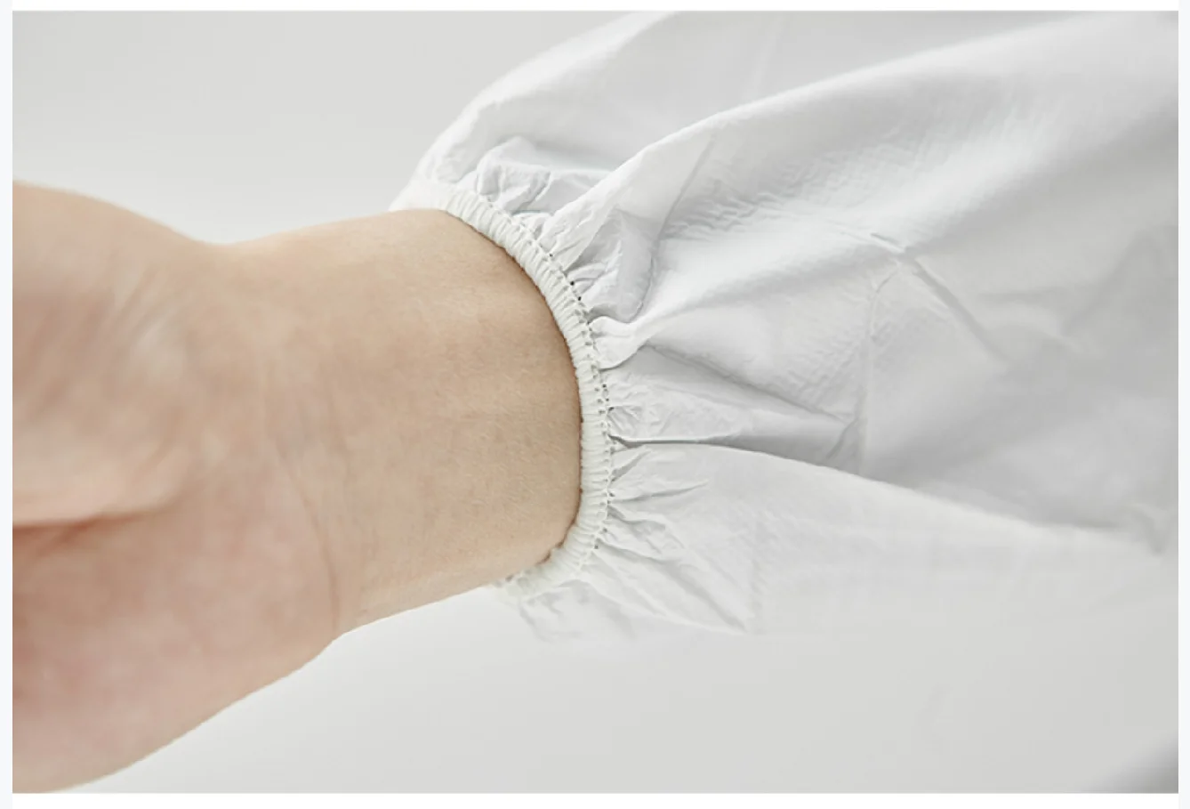 Manufactured disposable chemical suits Type 4/5/6 protection coverall protective suit with PPE