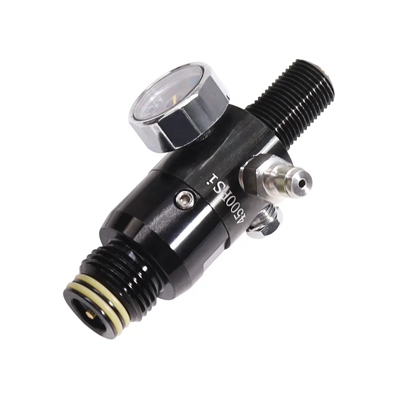 New Double Rubber O-Ring Paintball Air Tank PCP HPA 4500psi 3000psi Compressed Air Tank Co2 Regulator Valve Output Pressure