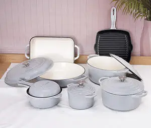 Cooking Pot Set Non-Stick Cookware Inductiun Cookware Sets Stainless Steel Fry Pan 18 Piece Nonstick Cookware Set