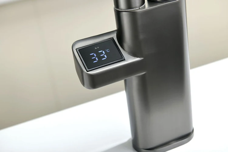 pull down kitchen faucet kitchen faucets sus 304 kitchen mixer tap smart touch switch sprayer 3in1 stainless highend