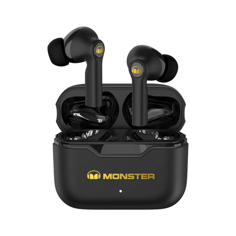 Monster Airmars XKT02 Gaming Earphone Mini True Headphone In Ear Wireless Headset ANC Call Noise Business Wireless Earbuds