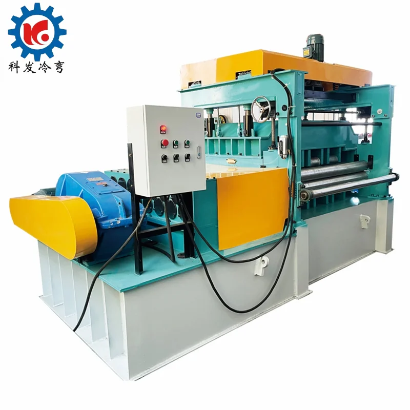 thick metal heavy gauge plate sheet board leveling straightening flattening machine device equipment