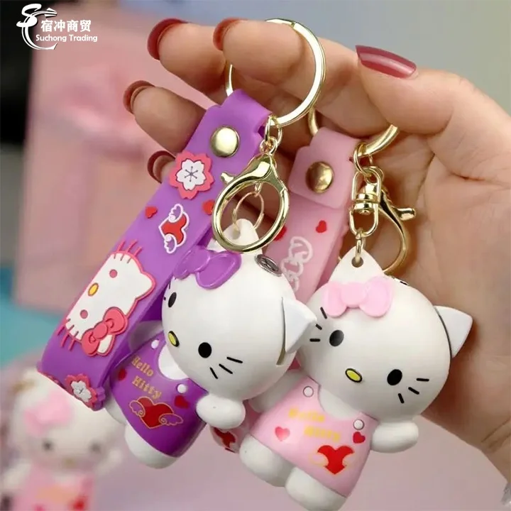 3D мультяшный розовый фиолетовый Hello Kitty газовый красный пламя