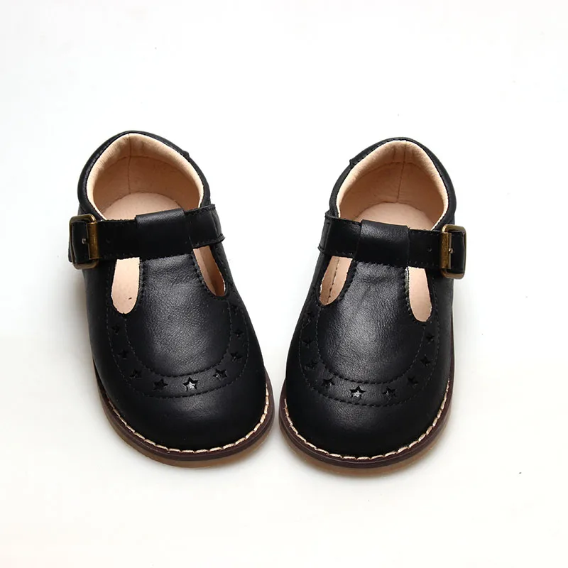 Unisex New Design Embossing Students School Mary Jane Shoes