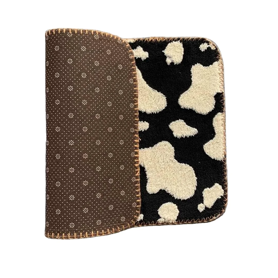
Customized fuzzy washable floor mat rug 