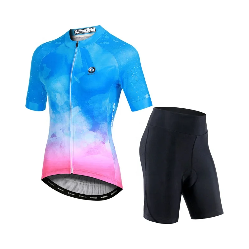 YOCENE High Quality cycling Jersey Polyester shorts Sleeve summer bike Wear Custom women Bicycle Sports Sets