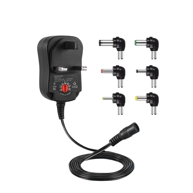 Adjustable 30W 12W Universal Power Supply 3V 4.5V 5V 6V 7.5V 9V 12V Adjustable Variable AC/DC Adapter with USB charger adapter