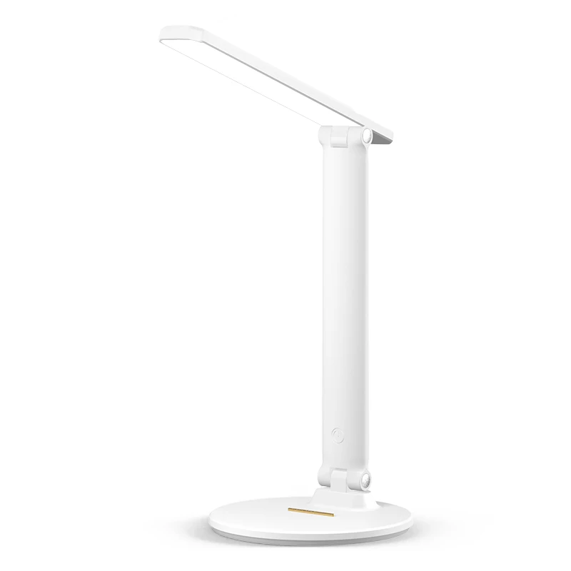 Factory rechargeable  desk lamp foldable study led desk lamp with lithium battery USB cordless led student table lamp