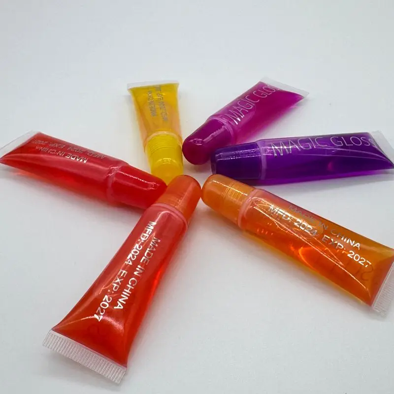 Private Label Vitamin E Anti-Aging Deep Hydration Tinted Color SPF 30 Lip Balm Lip Gloss With Sea Moss