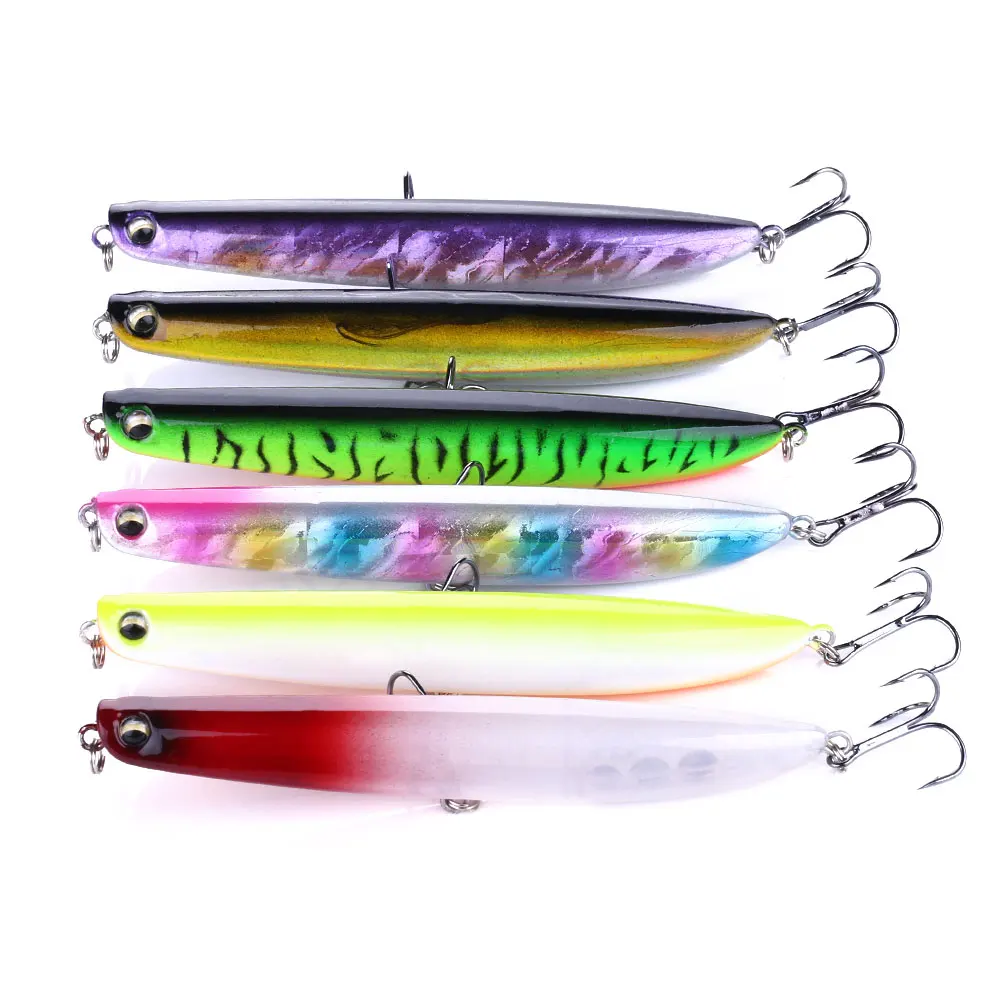 Wholesale 12cm 18g Artificial Hard Plastic Bait Floating Pencil Fishing Lures