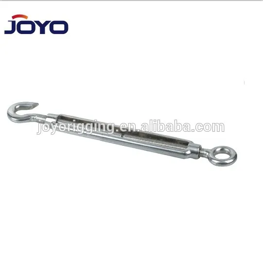 high quality rigging JIS frame type stainless steel 304 turnbuckle with eye and hook
