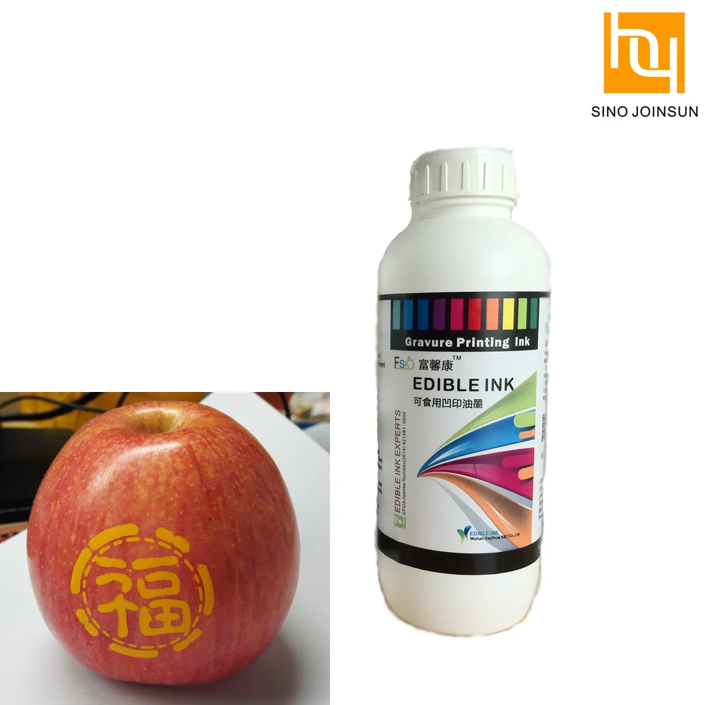 Edible Inkjet Ink refills decorations 100/500ml For Cake Decorating Chocolate Printing ingredients Water Based ink