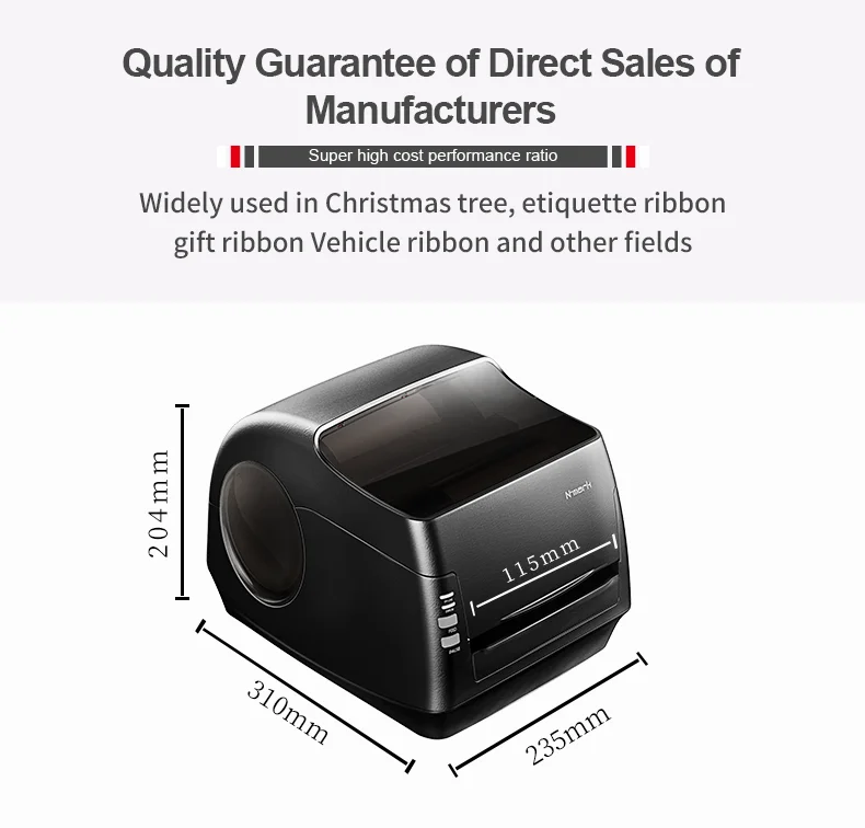 N-mark satin ribbon printing machine for sale printer machine