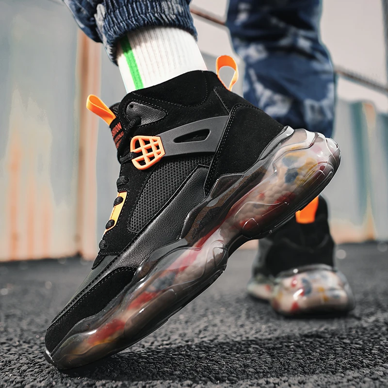 Cheap Price Hi Top Fashion Sneaker Breathable Basketball Shoe Basketball Style Shoes