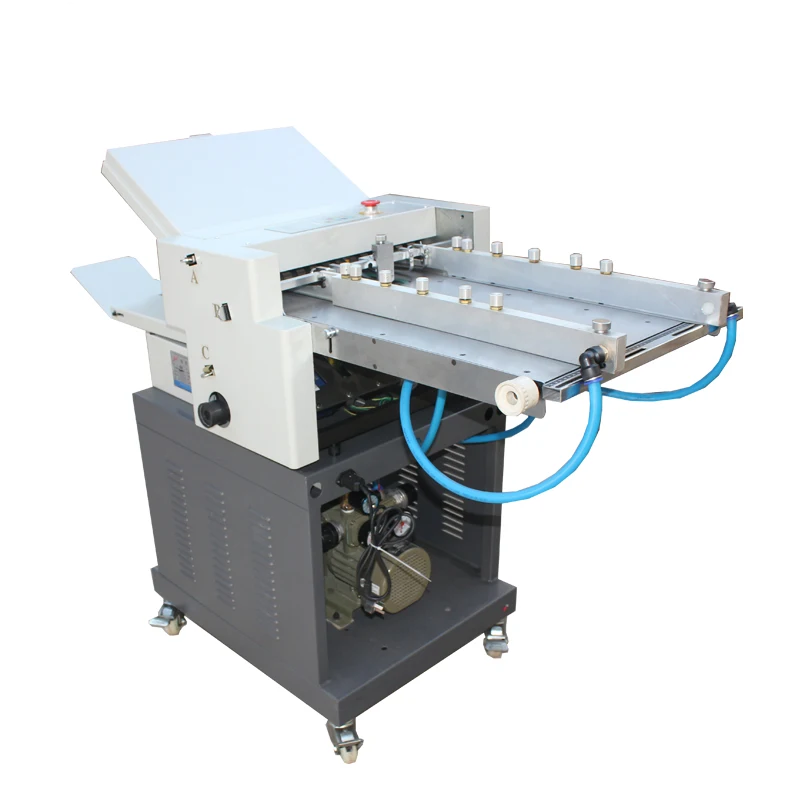 A4 A3 Cross Make Leaflet Booklet Automatic Fold Paper Folding Machine Automatic Paper Folding Machine for Brochures