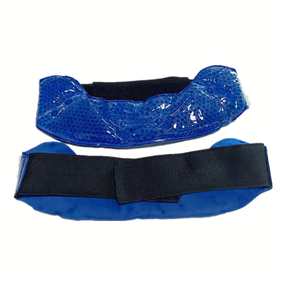 Head Reusable Gel Bead Head Wrap Instant Heat or ice Physical therapy customizable gel cold hot packs