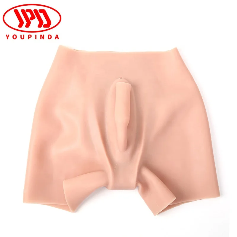 
Woman Skin Lifelike Artificial Vagina Silicone Rubber Underwear for Male 