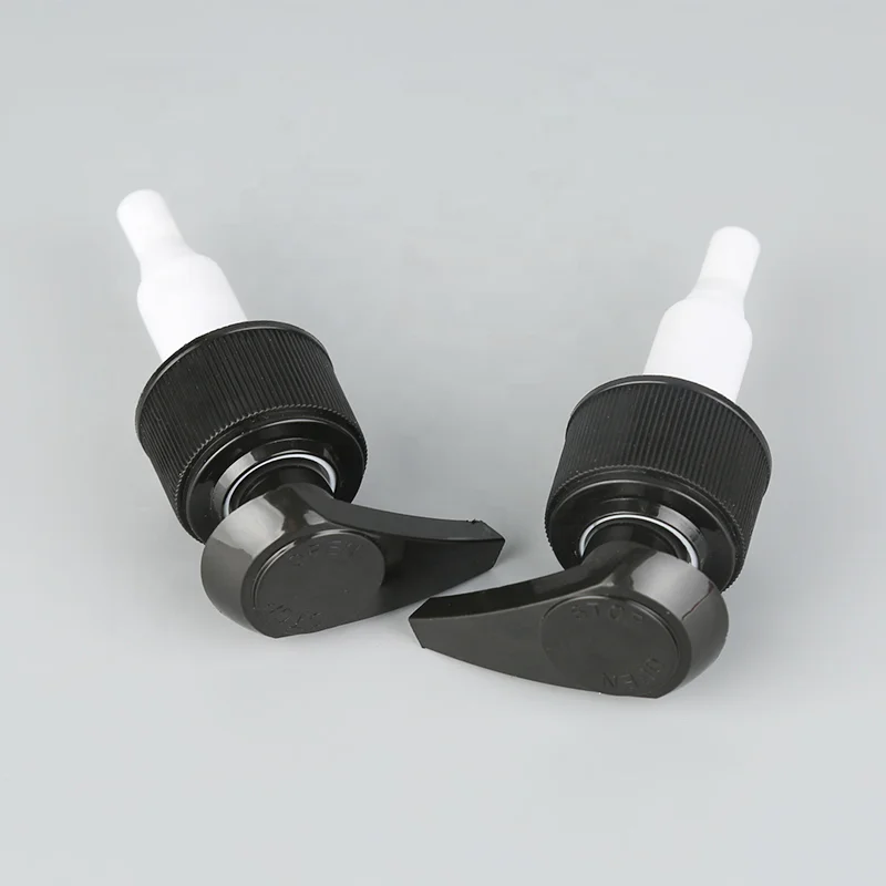 Bestselling Black Smooth Plastic Pump Left/Right Switch Dispenser for Lotion or Cream Hot Factory Wholesale Bottle Usage