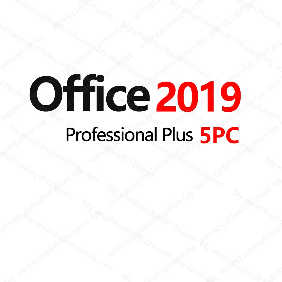 OFFICE 2021 5 User Global office 2019 pro plus  license key  Office 2019 Professional Plus  license key  band key by email