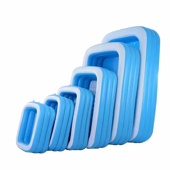 Hot Sale Portable Plastic PVC Kids Piscina Inflatable Above Ground Swimming Pool For KIDS cold plunge water sports for garden