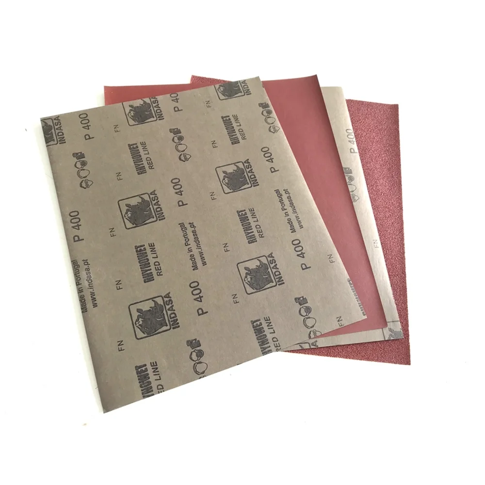 buy portugal red 80 1500 grit abrasive wet car use sand paper sheets waterproof for metal