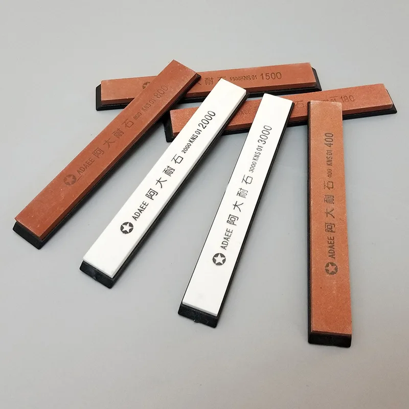 Corundum Sharpen Stone Adaee 180 220 240 280 320 400 600 800 1000 1200 Grit For Apex Sharpening Corundum Fixed Angle Whetstone