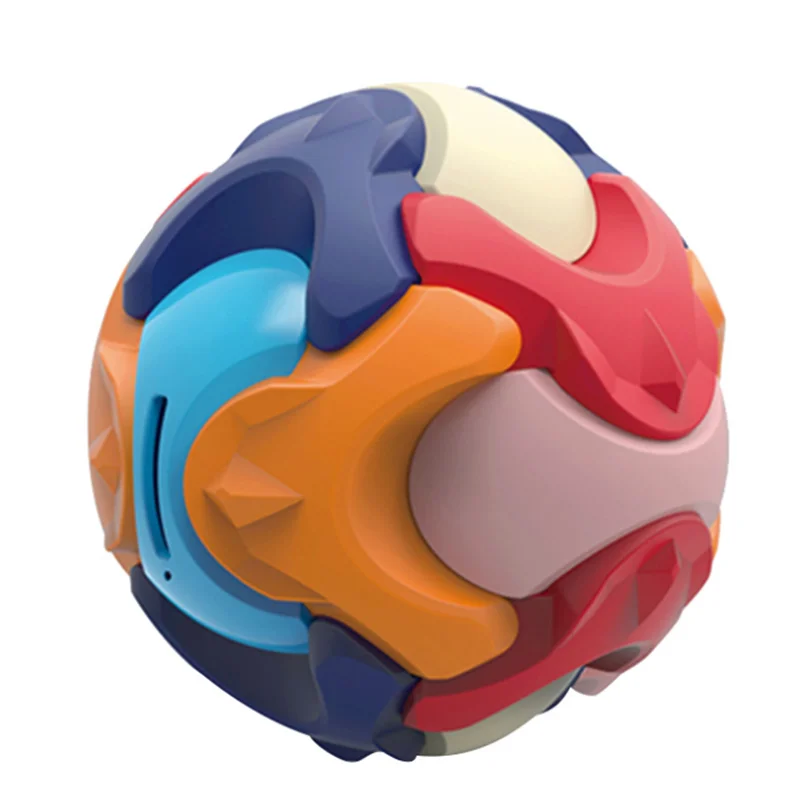 3D Puzzle Ball Assembled Building Block Coin Bank Early Logical Educational Disassembly Ball Intelligence smart Game Toy for Kid