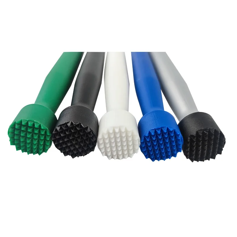 Eco-friendly Plastic Bartender Liquid Lemon Cocktail Mojito Ice Bartender Muddler Stick