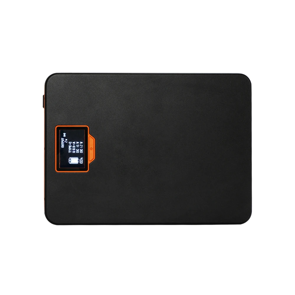 Portable Power Bank 100000mAh PD65W Li-Ion Battery Pack For MacBook Laptop Power Backup Supply DC 12V 16V 19V 24V