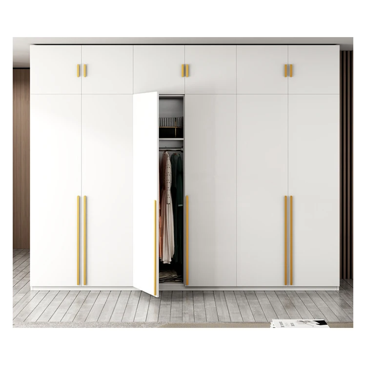 Luxury hot sale wardrobe closet particle board bedroom furniture organizer fiber wardrobes furniture