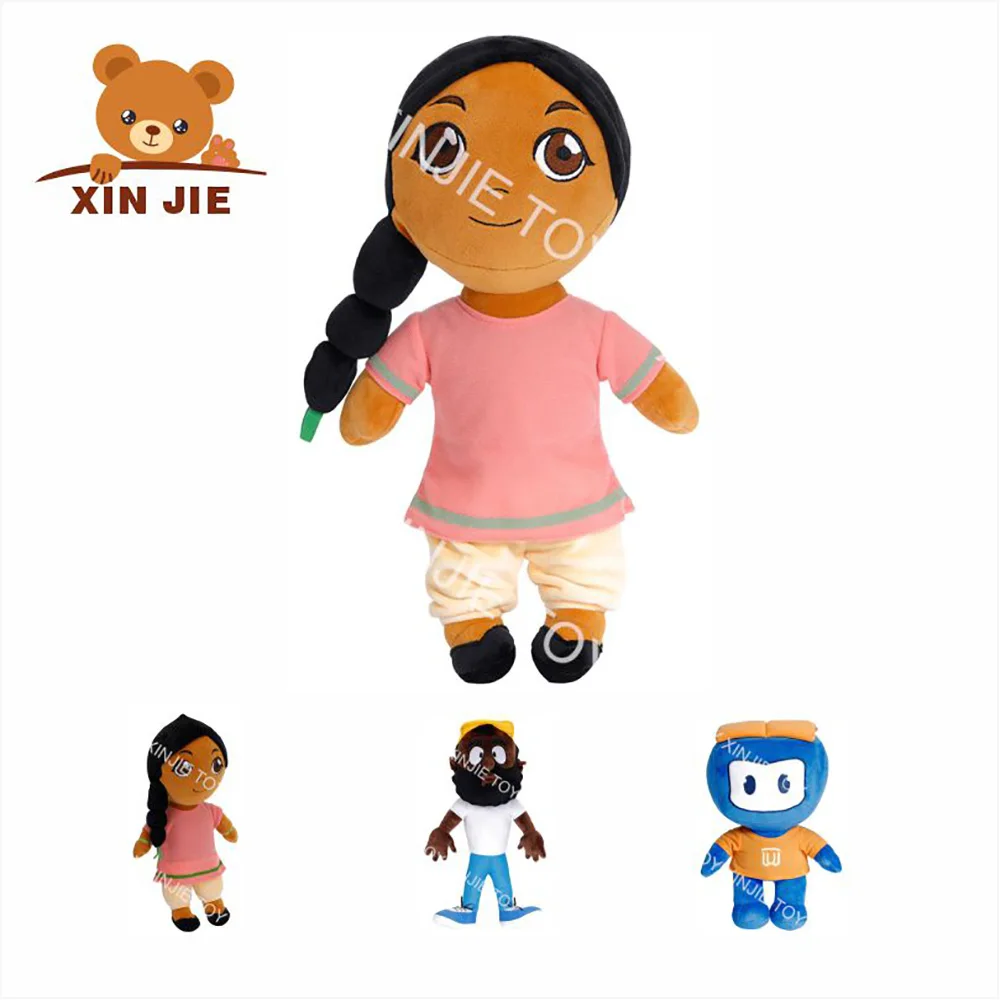 2024 Wholesale High Quality Cute Cartoon Plush Toy TV Shaped Character