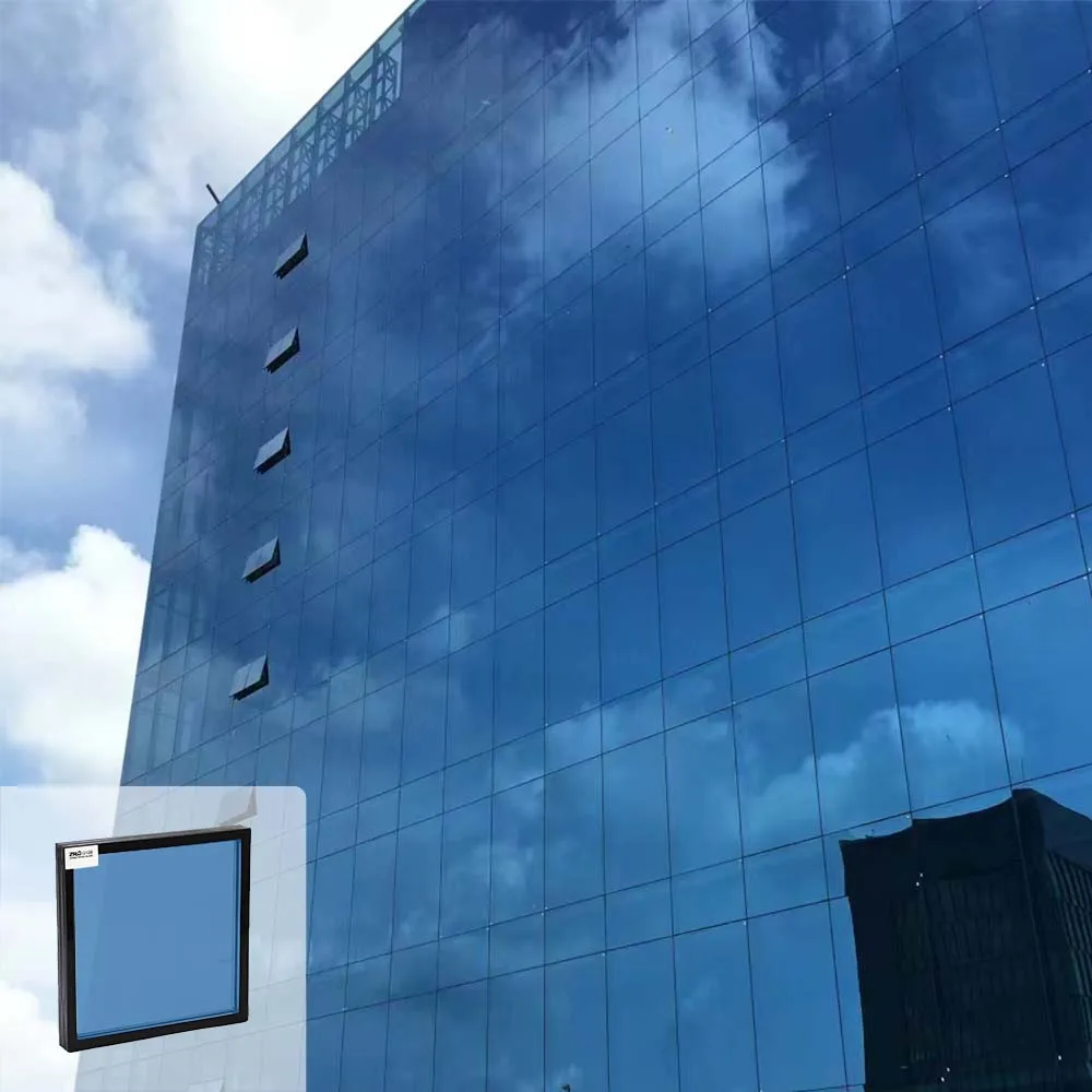 Low E Glass Building Glass Insulating Soundproof Glass Partition