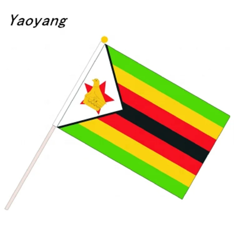 Czech Republic Stick Flag 14*21CM HandHeld Mini Small Hand Flag Window Hand Holding flags