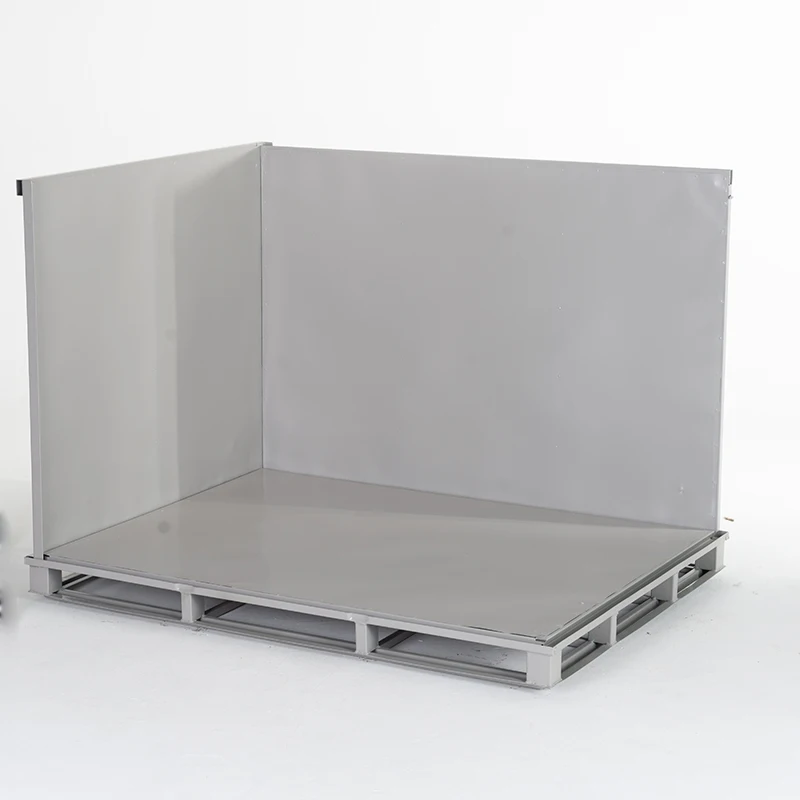 Environmentally Friendly Synthetic Rubber Transport And Storage Metal Crates