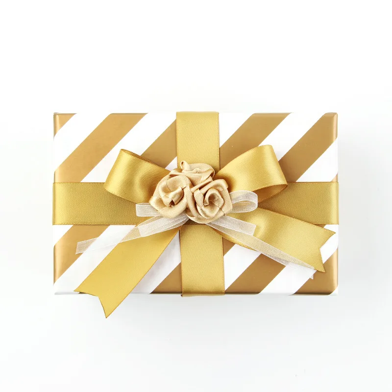 Wholesale price Christmas trees pattern merry Christmas kid gift packing roll wrapping paper