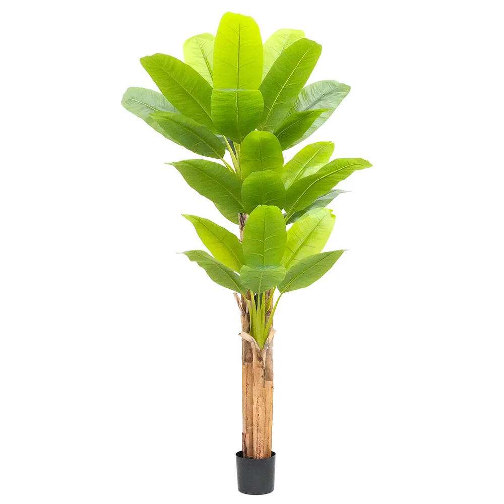 decorative artificial plastic banana tree